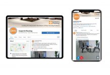 Carpet and Flooring on social media