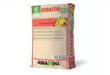 Keracem relaunches its hydraulic binder for screens and heat-radiant slabs