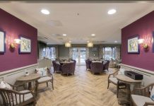 Dynamic interior spaces created for flagship care home