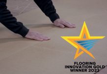 It’s gold for LION Floor at the Flooring Innovation Awards