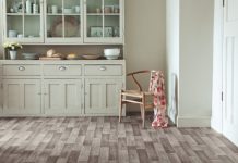 Contemporary vinyl flooring for the home