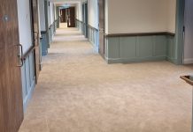 UltraFloor’s subfloor preparation materials used to install 4,000sq m of flooring at a luxury new care home