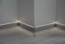 Mapei’s Profilpas LED light skirting boards: illuminating entrances with style and versatility