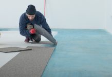 F Ball’s products work together to ensure subfloors are prepared correctly