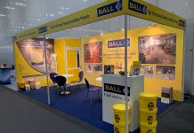 F. Ball at Cruise Ship Interiors Expo Europe