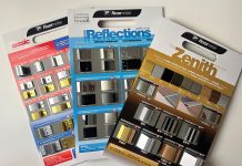 Profiles in profile with Floorwise sample boards