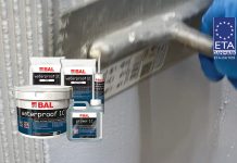 BAL waterproof 1C achieves EAD certification for NHBC-compliant tiling in wet areas